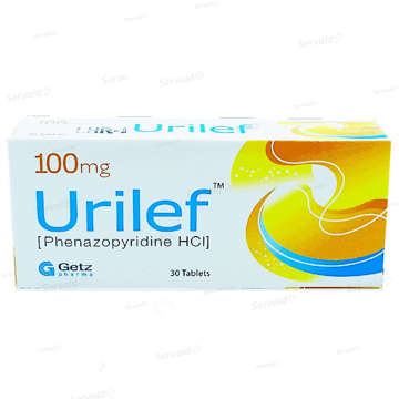 Picture of Urilef 100mg Tab 10x3s